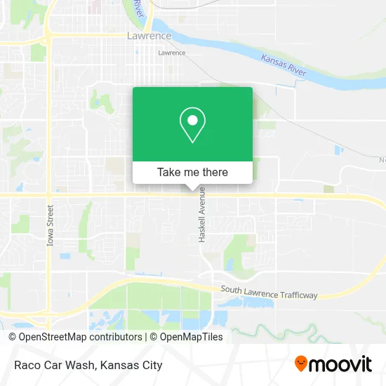 Raco Car Wash map