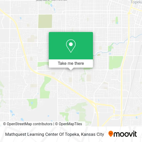 Mathquest Learning Center Of Topeka map