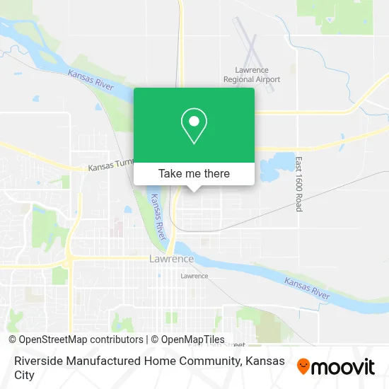 Riverside Manufactured Home Community map