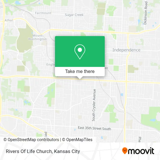 Rivers Of Life Church map