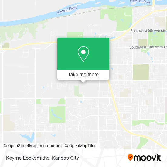 Keyme Locksmiths map