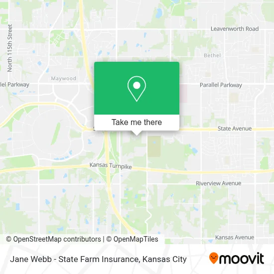 Jane Webb - State Farm Insurance map