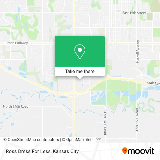 Ross Dress For Less map