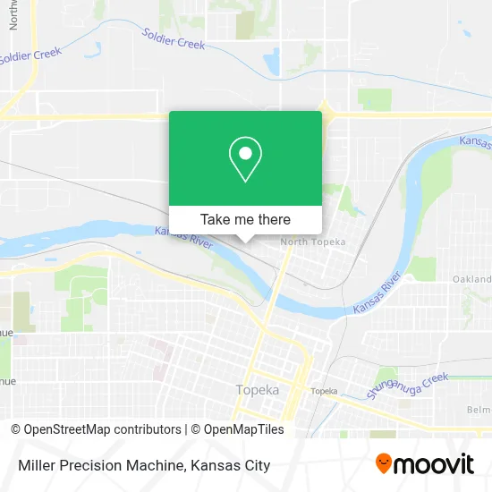 Miller Precision Machine map