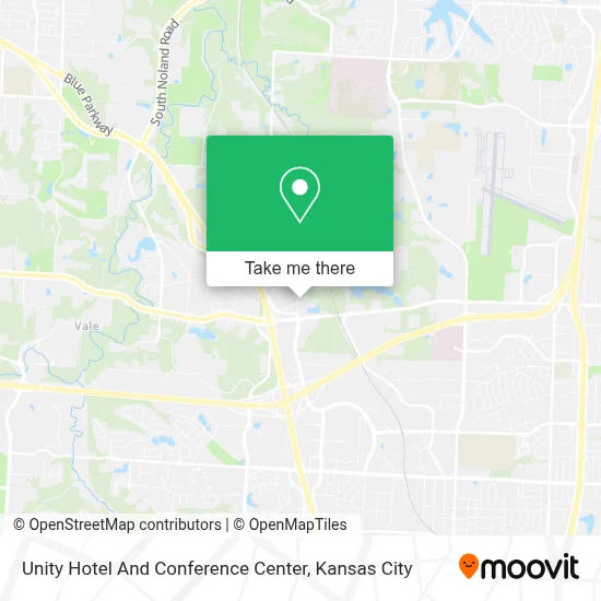 Unity Hotel And Conference Center map