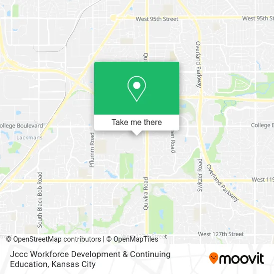 Jccc Workforce Development & Continuing Education map