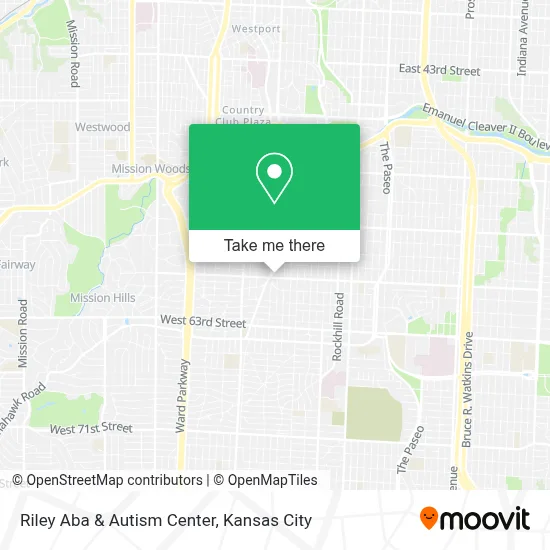 Riley Aba & Autism Center map