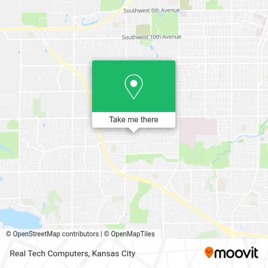 Real Tech Computers map