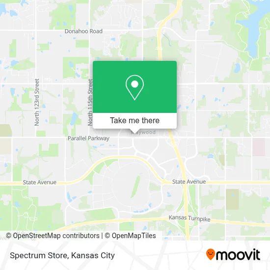 Spectrum Store map
