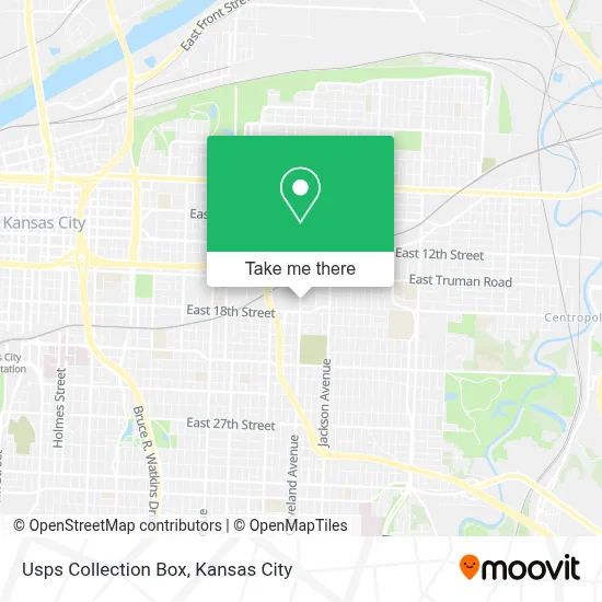 Usps Collection Box map
