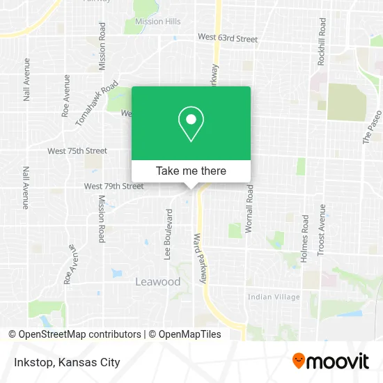 Inkstop map