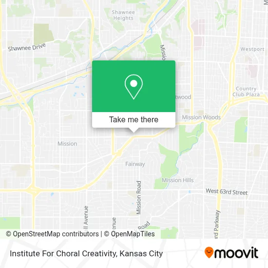 Institute For Choral Creativity map