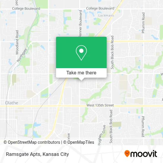 Ramsgate Apts map