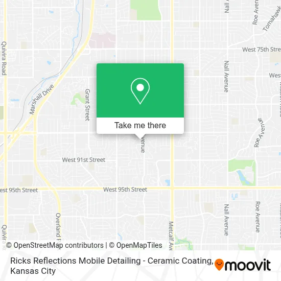 Ricks Reflections Mobile Detailing - Ceramic Coating map