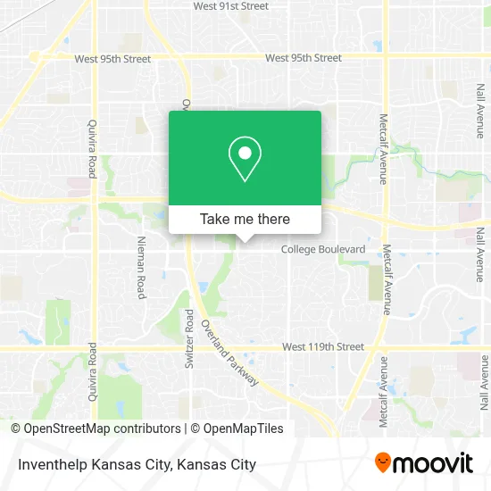 Inventhelp Kansas City map