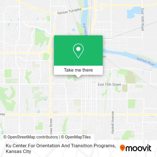 Ku Center For Orientation And Transition Programs map