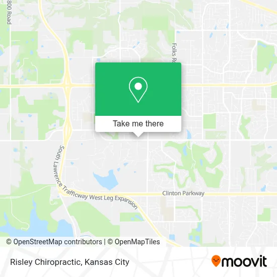 Risley Chiropractic map