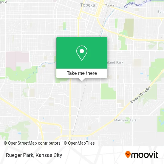 Rueger Park map