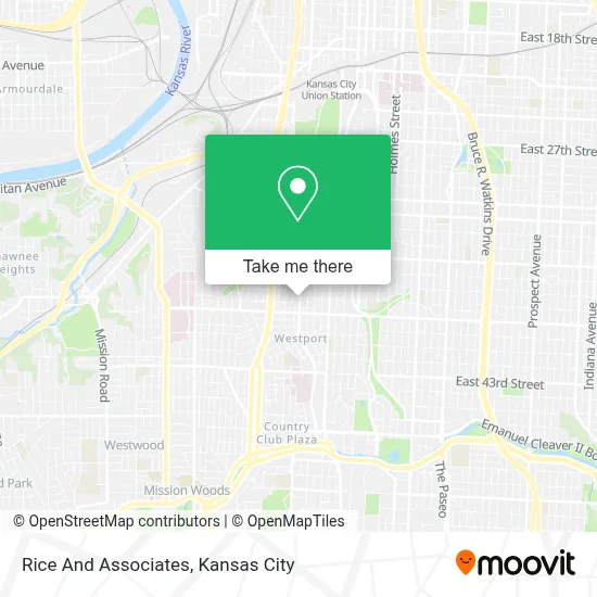 Rice And Associates map