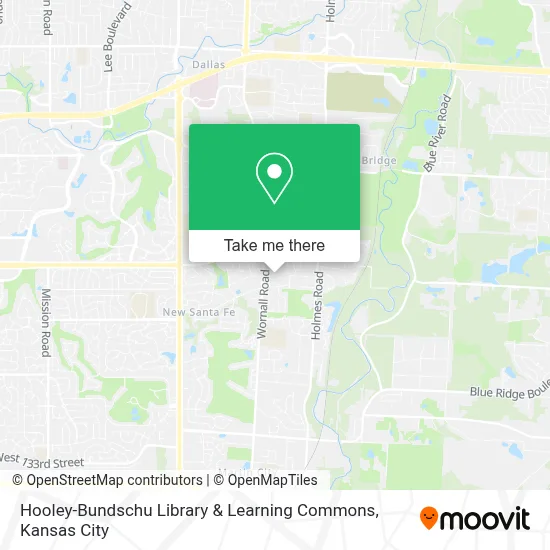 Hooley-Bundschu Library & Learning Commons map