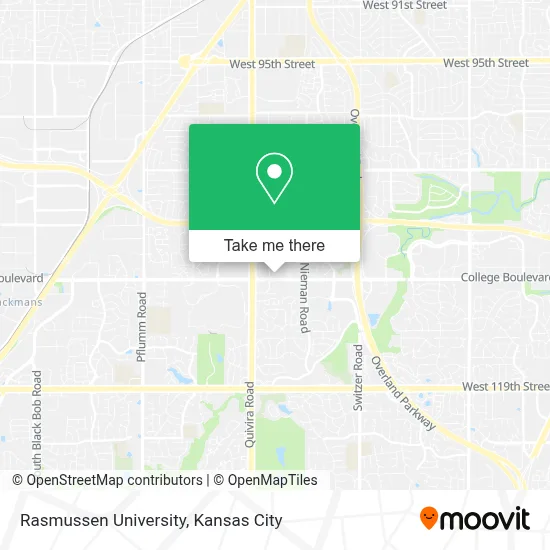 Rasmussen University map