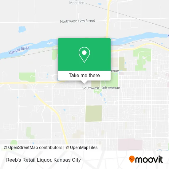 Reeb's Retail Liquor map
