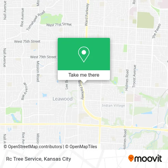 Rc Tree Service map