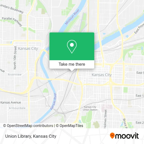 Union Library map