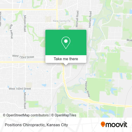 Positions Chiropractic map
