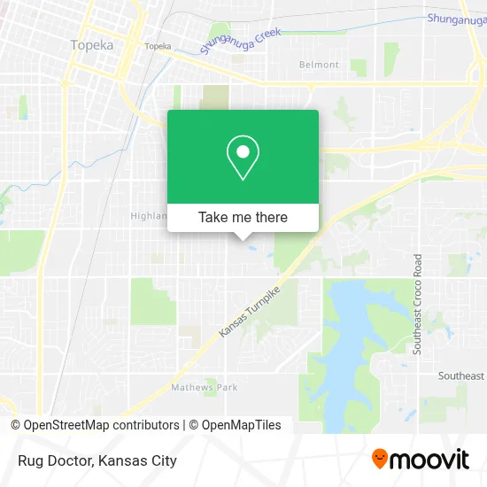 Rug Doctor map