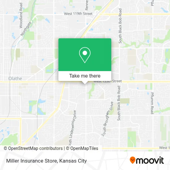 Miller Insurance Store map
