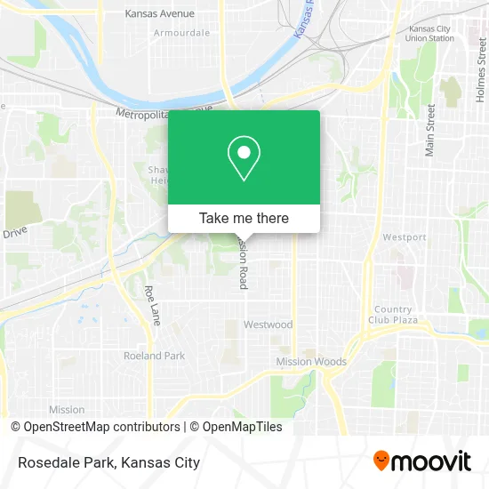 Rosedale Park map