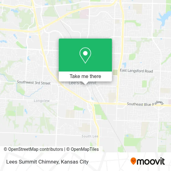 Lees Summit Chimney map