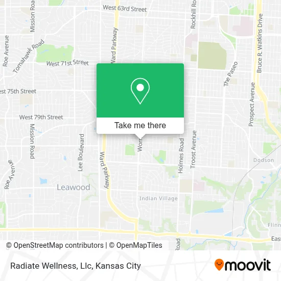 Radiate Wellness, Llc map