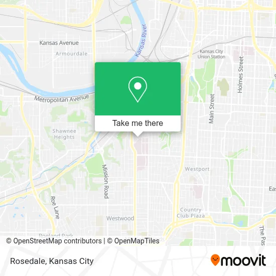 Rosedale map