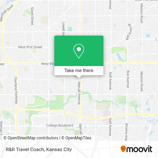 R&R Travel Coach map