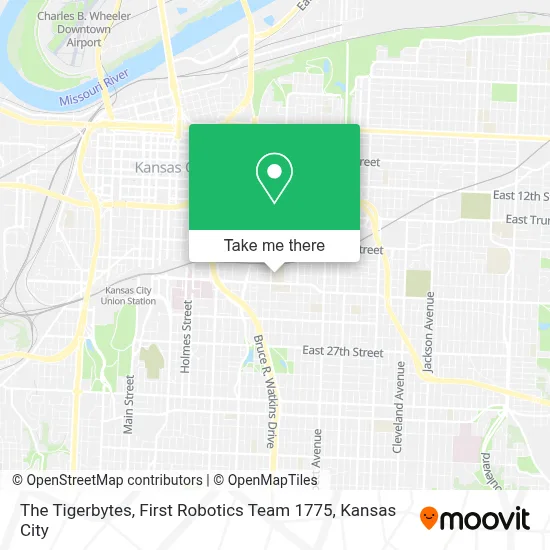 The Tigerbytes, First Robotics Team 1775 map