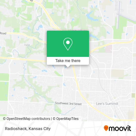 Radioshack map