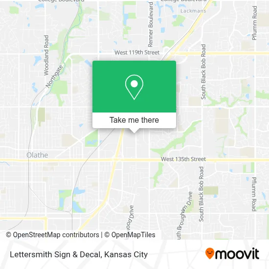 Lettersmith Sign & Decal map