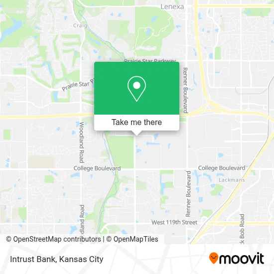 Intrust Bank map