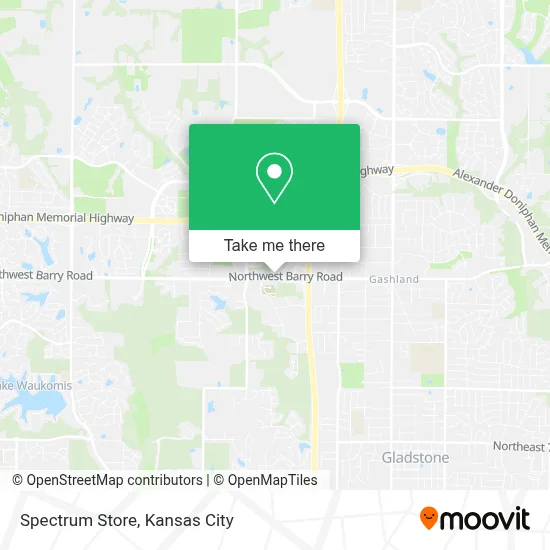 Spectrum Store map