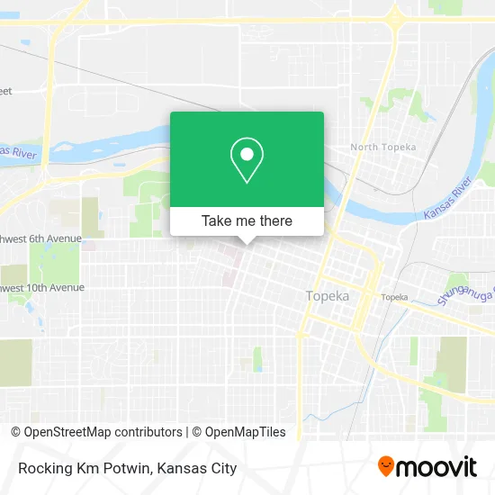 Rocking Km Potwin map