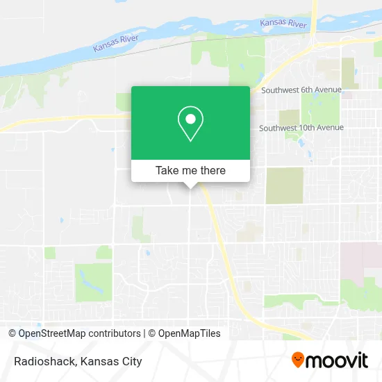 Radioshack map