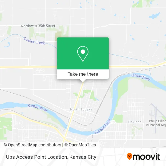 Ups Access Point Location map