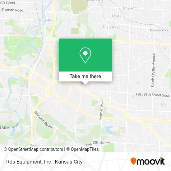 Rds Equipment, Inc. map