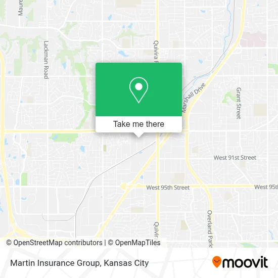 Martin Insurance Group map