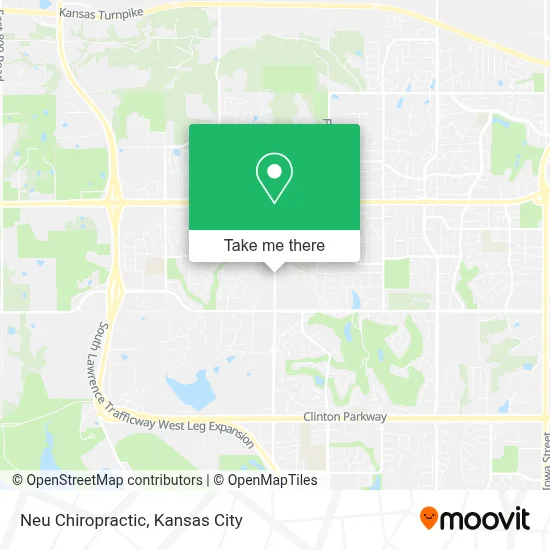 Neu Chiropractic map