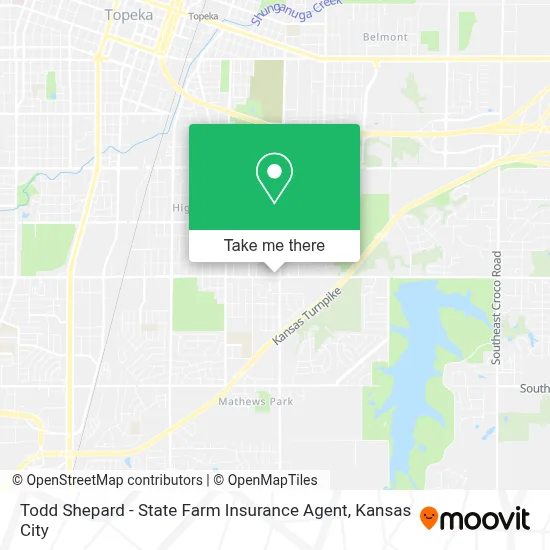 Todd Shepard - State Farm Insurance Agent map