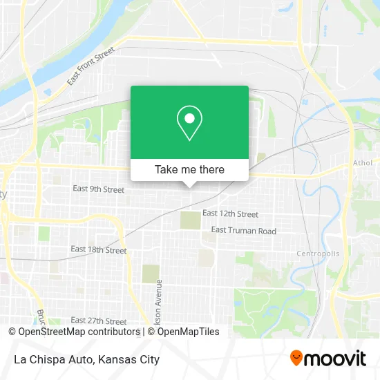 La Chispa Auto map
