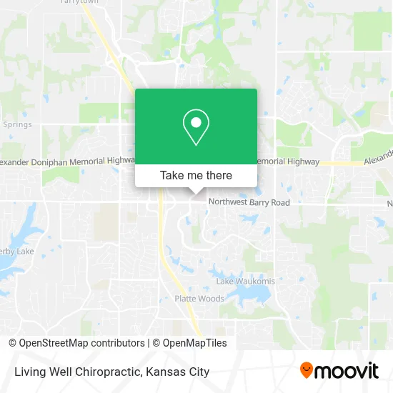 Living Well Chiropractic map